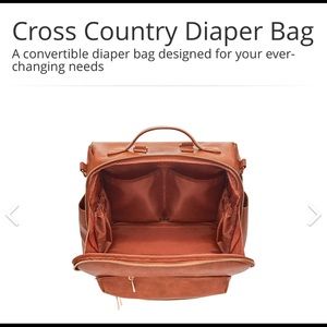 honest cross country diaper bag
